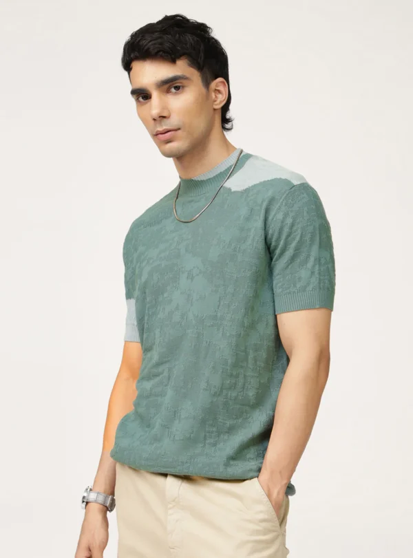 Oslo Green Mockneck - Image 3