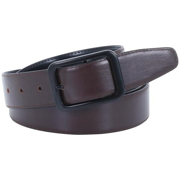 Labnoft Men Pu Leather Reversible Belt