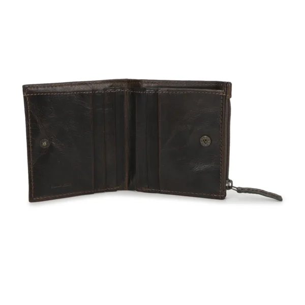 MEN GREEN BRAND LOGO BI-FOLD WALLET - Image 3