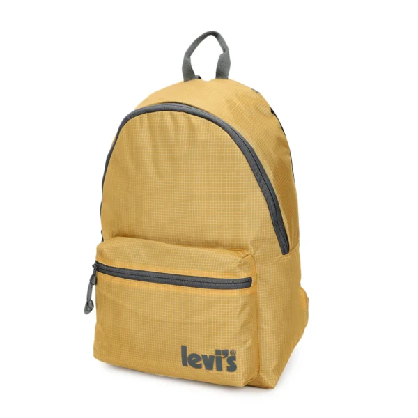 MEN MUSTARD YELLOW SOLID BACKPACK - Image 3