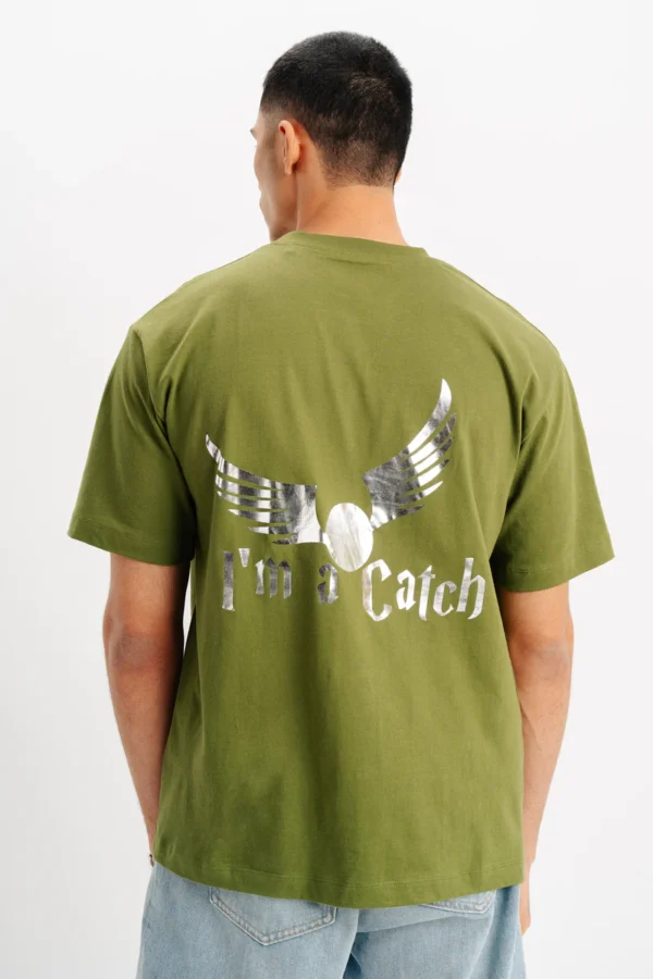 Men Imma Catch Oversized Tees - Image 4
