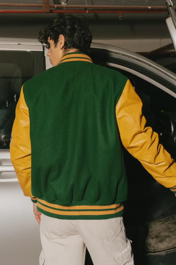 Kelly Men Varsity Jacket - Image 2